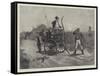 On the Way to the Poll-George L. Seymour-Framed Stretched Canvas