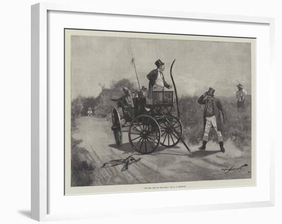 On the Way to the Poll-George L. Seymour-Framed Giclee Print