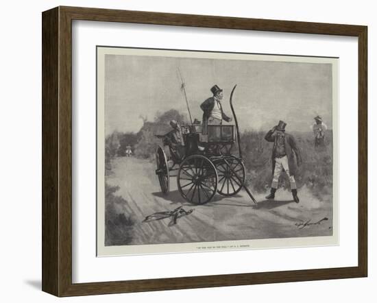 On the Way to the Poll-George L. Seymour-Framed Giclee Print