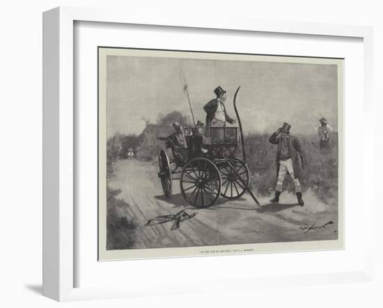 On the Way to the Poll-George L. Seymour-Framed Giclee Print