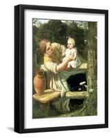 On the Way to the Spring, C1862-Frederick Richard Pickersgill-Framed Giclee Print