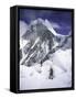 On the Way to the Top, Nepal-Michael Brown-Framed Stretched Canvas