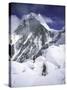 On the Way to the Top, Nepal-Michael Brown-Stretched Canvas