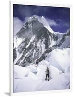 On the Way to the Top, Nepal-Michael Brown-Framed Premium Photographic Print