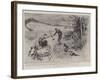 On the Way to the Yukon, Preparing to Camp on the Lewes River-Charles Edwin Fripp-Framed Giclee Print