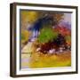 On the Way-Lou Wall-Framed Giclee Print