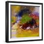 On the Way-Lou Wall-Framed Giclee Print