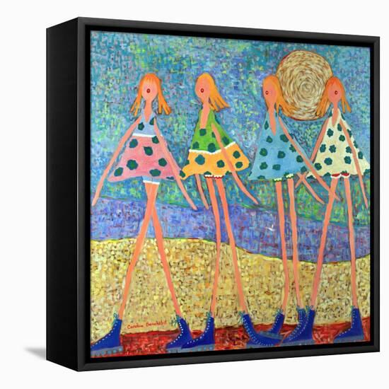 On the Way-Caroline Benchétrit-Framed Stretched Canvas