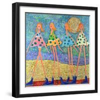 On the Way-Caroline Benchétrit-Framed Art Print