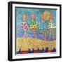 On the Way-Caroline Benchétrit-Framed Art Print