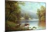 On the Wharfe, Bolton Woods-William Mellor-Mounted Giclee Print