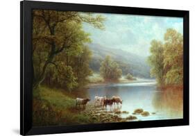 On the Wharfe, Bolton Woods-William Mellor-Framed Giclee Print