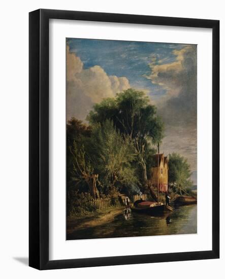 'On the Yare', c1828, (1938)-George Vincent-Framed Giclee Print