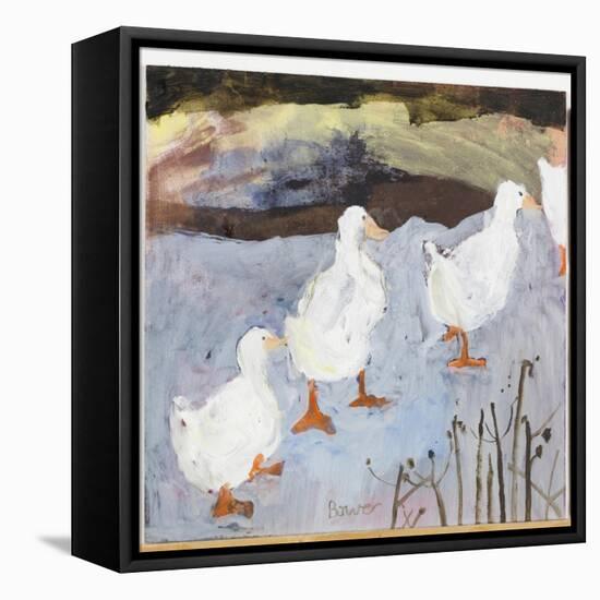 On Thin Ice, 2009-Susan Bower-Framed Stretched Canvas