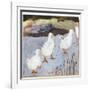 On Thin Ice, 2009-Susan Bower-Framed Giclee Print