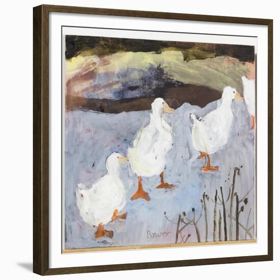 On Thin Ice, 2009-Susan Bower-Framed Giclee Print