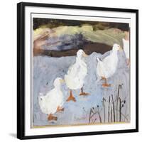 On Thin Ice, 2009-Susan Bower-Framed Giclee Print