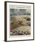 On This London "Wall of Death" the Riders are Travelling Parallel to the Ground-Alfredo Ortelli-Framed Art Print