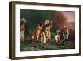 On to Liberty, 1867-Theodor Kaufmann-Framed Giclee Print