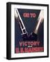 On to Victory with the Us Marines, 1944-null-Framed Giclee Print