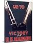 On to Victory with the Us Marines, 1944-null-Mounted Giclee Print