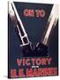 On to Victory with the Us Marines, 1944-null-Stretched Canvas