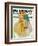 "On Top of the World" Saturday Evening Post Cover, July 11,1936-Norman Rockwell-Framed Giclee Print