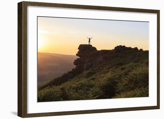 On Top of the World-Eleanor Scriven-Framed Photographic Print