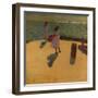 'On Walberswick Pier', c1887, (c1915)-Philip Wilson Steer-Framed Giclee Print