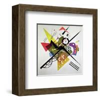 On White II-Wassily Kandinsky-Framed Giclee Print