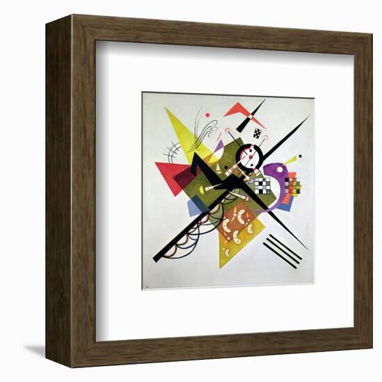 On White II-Wassily Kandinsky-Framed Giclee Print