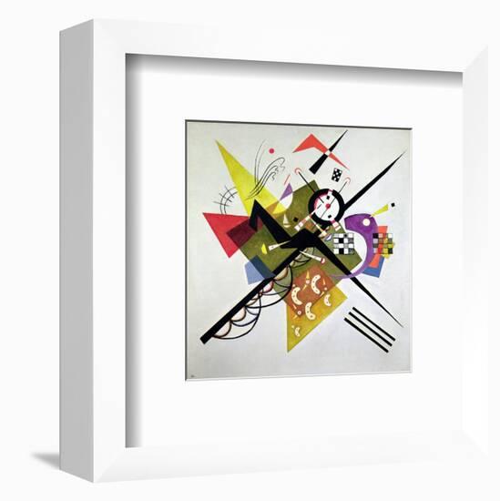 On White II-Wassily Kandinsky-Framed Giclee Print