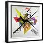 On White II-Wassily Kandinsky-Framed Giclee Print