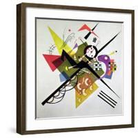 On White II-Wassily Kandinsky-Framed Giclee Print