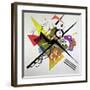 On White II-Wassily Kandinsky-Framed Giclee Print