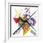 On White II-Wassily Kandinsky-Framed Art Print