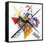 On White II-Wassily Kandinsky-Framed Stretched Canvas