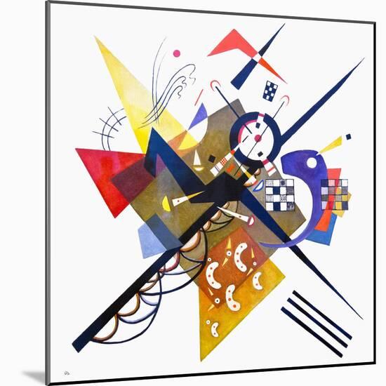 On White II-Wassily Kandinsky-Mounted Art Print