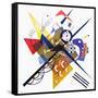 On White II-Wassily Kandinsky-Framed Stretched Canvas