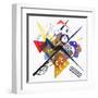 On White II-Wassily Kandinsky-Framed Art Print