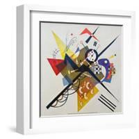 On White ll, 1923-Wassily Kandinsky-Framed Art Print