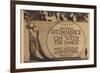 On With the Dance, 1920-null-Framed Art Print
