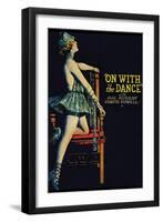 On with the Dance-null-Framed Art Print