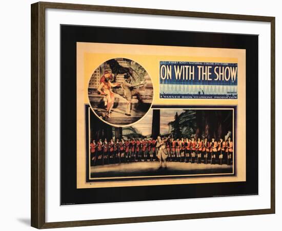 On with the Show-null-Framed Art Print