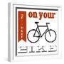 On Your Bike-AshNomad-Framed Art Print