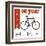 On Your Bike-AshNomad-Framed Art Print