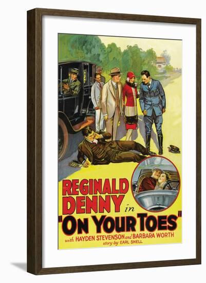 On Your Toes-null-Framed Art Print