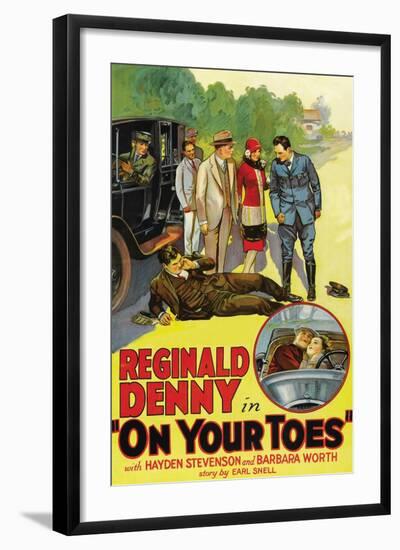 On Your Toes-null-Framed Art Print