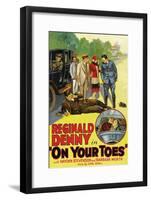 On Your Toes-null-Framed Art Print