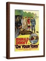 On Your Toes-null-Framed Art Print